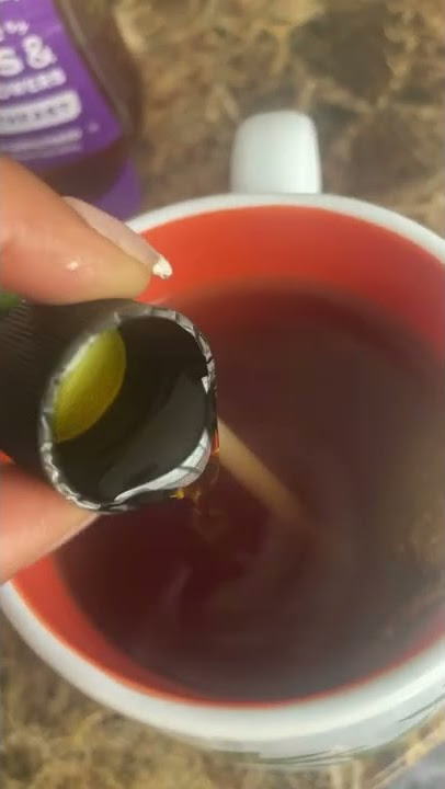 Tea Detox Drink Black seed oil, chlorophyll, and raw honey! Mix in green tea of choice!
