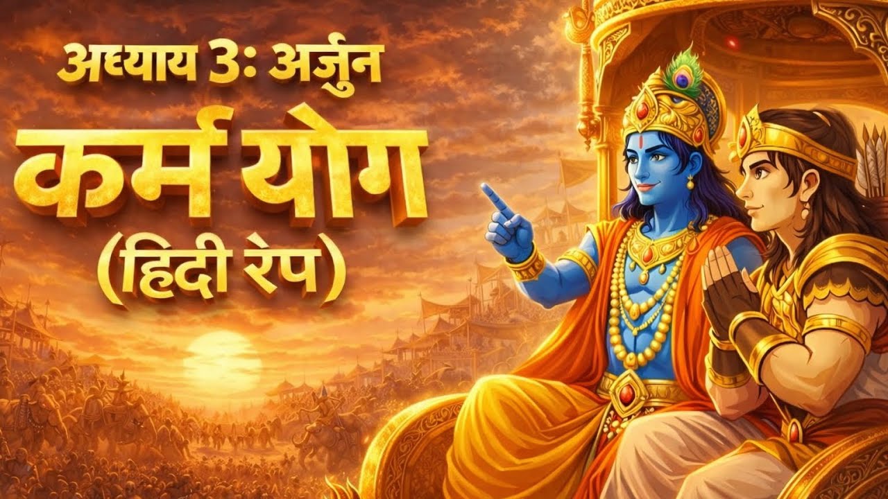 KARMA YOGA RAP | Adhyay 3: Shrimad Bhagwat Geeta | Krishna’s Message 🚩