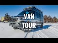 Custom Van Build (FULL TOUR) | Rossmönster Vans | Sprinter 144” 4x4 | 214
