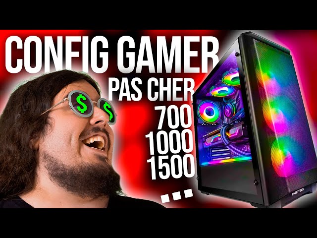 TOP 5 : PC GAMER PAS CHER SEPTEMBRE (Config à 700€, 1000€, 1500€, 2300€,  2500€) 