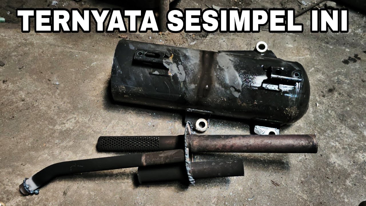 BARU TAU TERNYATA SESIMPEL INI DALAMNYA KNALPOT STANDAR YAMAHA NMAX NEW // SIMPL CARA BOBOK KNALPOT