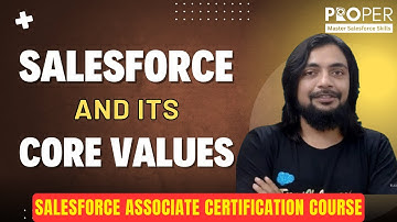Salesforce and its Core Values - Salesforce Associate Certification Course [Sneak Peek]