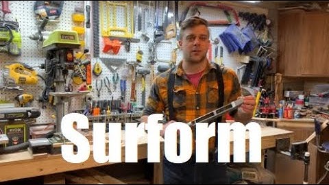 Tool of the Day- Surforms