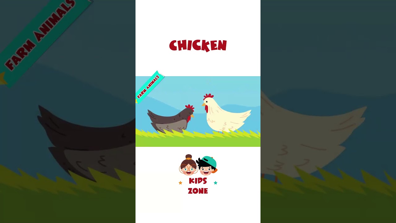 Learning Videos for Kids | Learning Farm Animals 