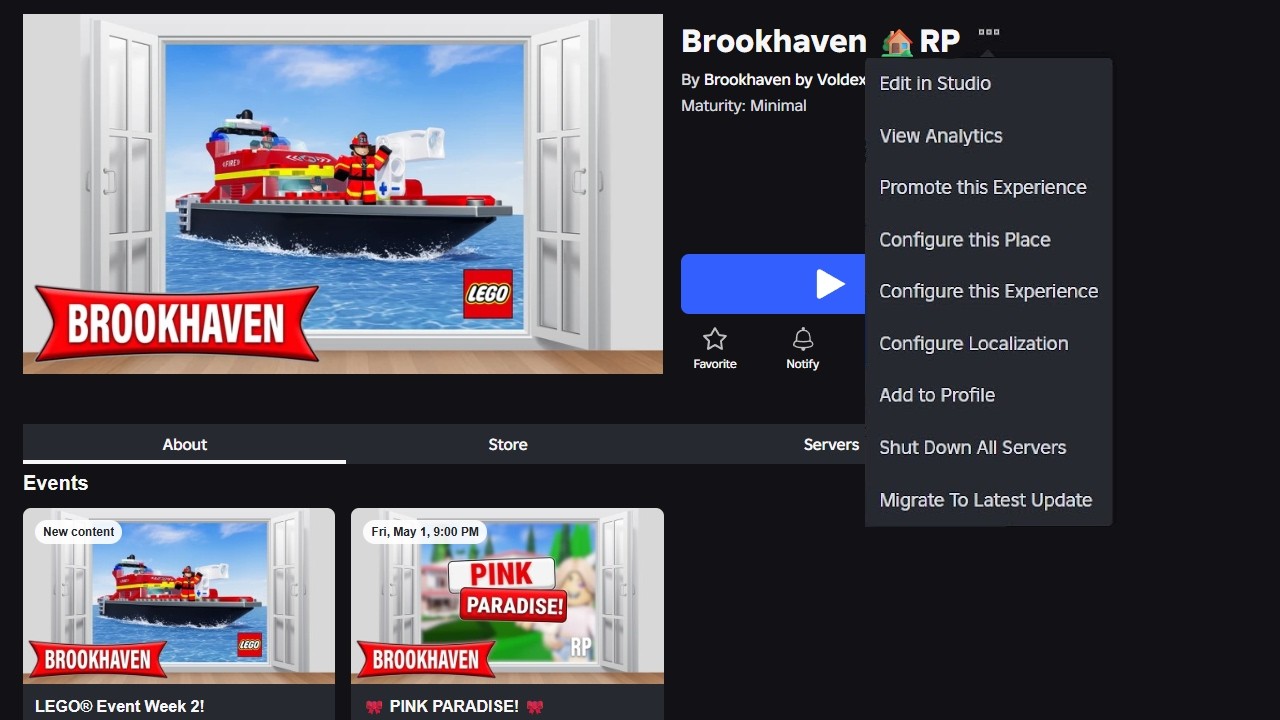 [LEGO] Brookhaven 🏡RP UNCOPYLOCKED - YouTube