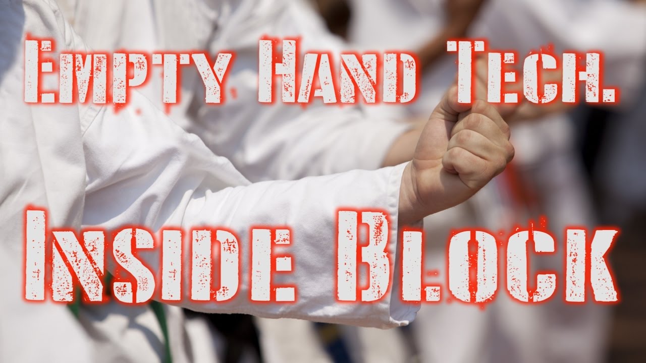 Empty Hand Technique Inside Block Complete Lesson Learn Martial