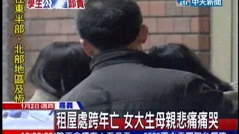 中天新聞》租屋處跨年亡 女大生母親悲痛痛哭 - 天天要聞
