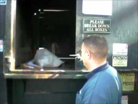 How To Operate the Trash Compactor