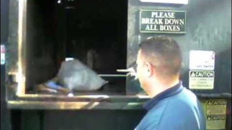 How To Operate the Trash Compactor