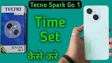 Tecno Spark Go 1 time set kaise kare, how to change date and time in tecno, how to set time in tecno