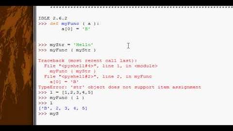 Python Tutorial #15 - Mutable vs. Immutable