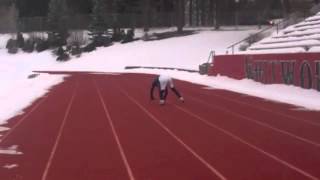World Record: Bear Crawl 100 M