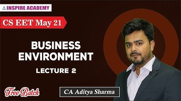 CSEET Chapter 6 | Entrepreneurship Scenario | Lecture (2 of 6) #cseet #cseetbusinessenvironment