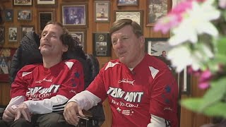 Rick Hoyt, who became a Boston Marathon fixture with father pushing wheelchair, has died at 61