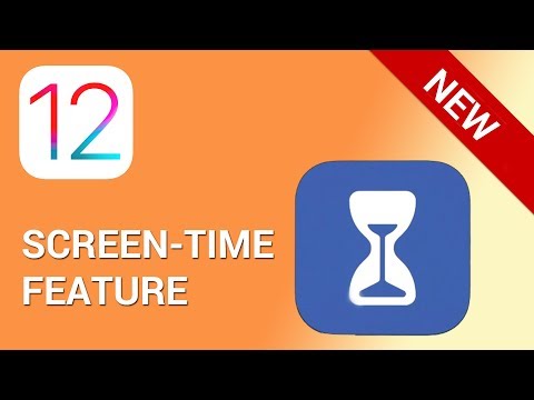 How to use screen time feature in iOS 12