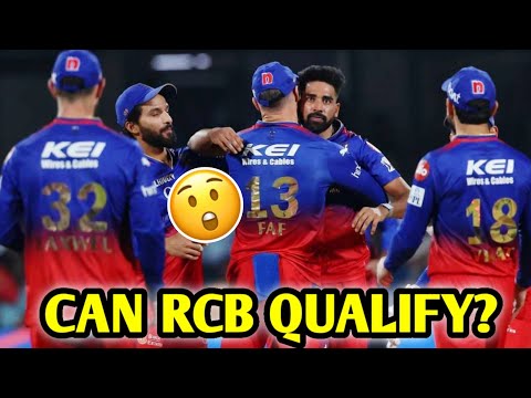 Can RCB QUALIFY for the Playoffs? Fully Explained! 👀