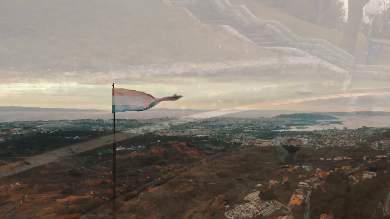 Kliška tvrđava iz zraka