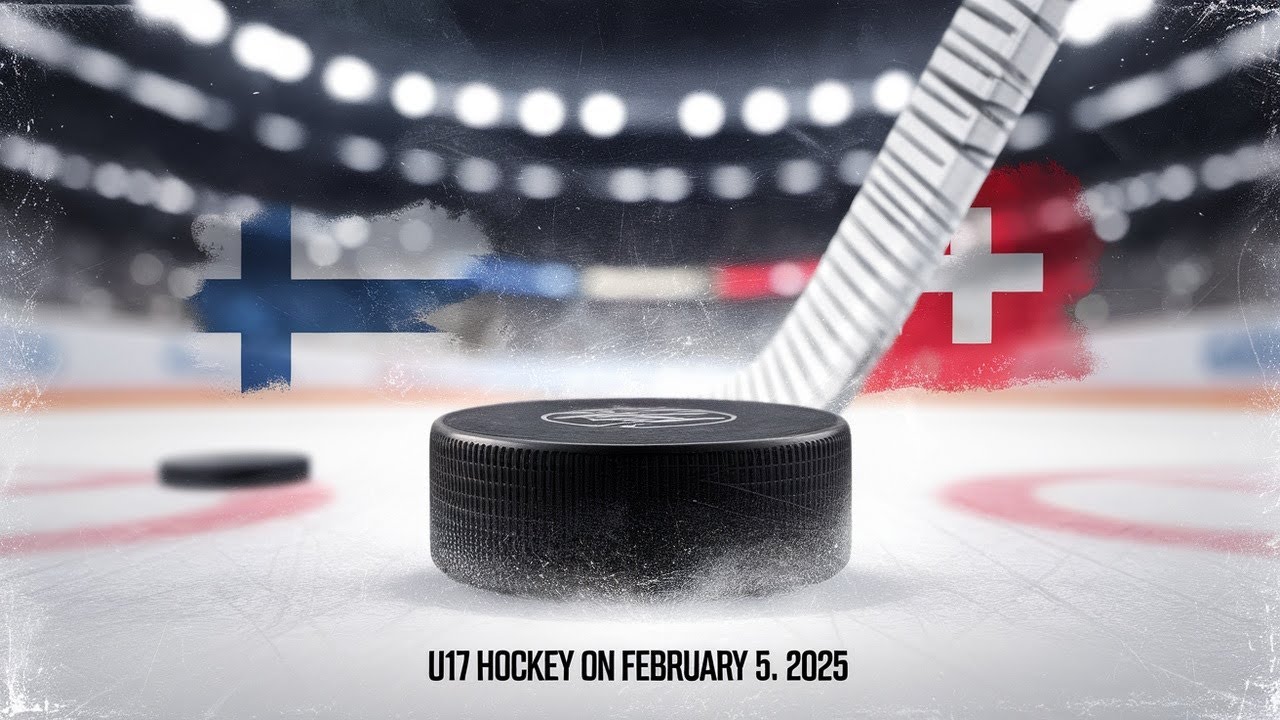 U17 Hockey Showdown: Finland vs Switzerland | Intense International Battle!