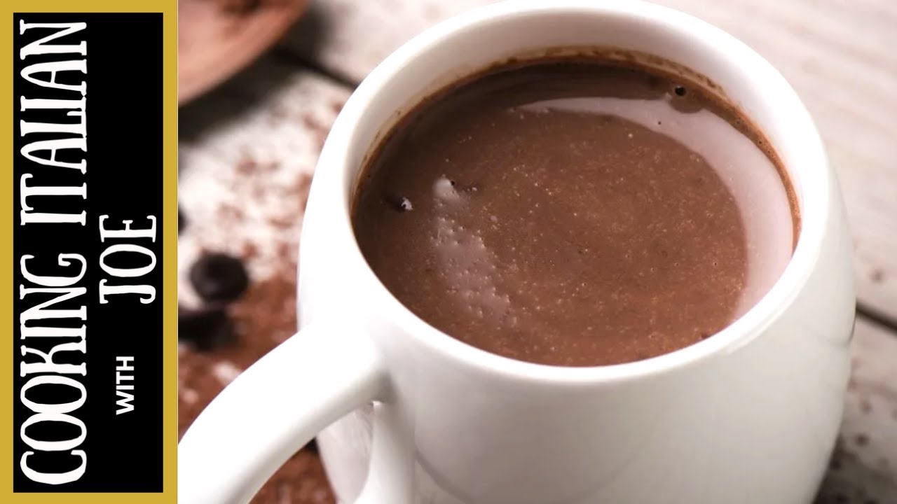 Italian Hot Chocolate | Cooking Italian with Joe