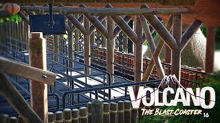 Volcano - The blast coaster recreation - Episode 16 - Cattlepen - Planet Coaster