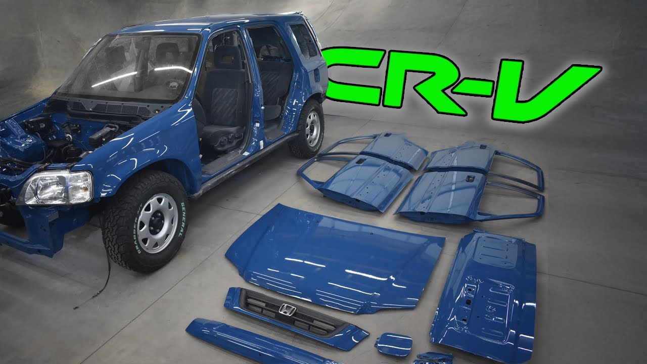 I REBUILT A LOW MILEAGE NEGLECTED RUST BUCKET CR-V FROM THE GROUND UP - PART 3.5