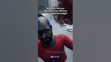 WHEN YOU HAVE DIFFERENT ROLES IN DBD #dbd #deadbydaylight #dbdshorts #dbdsurvivor