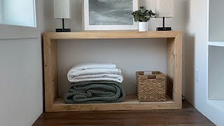 Console Table Build