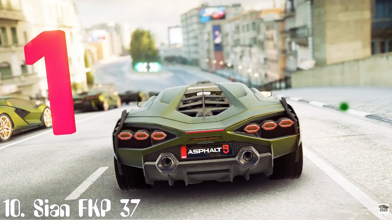 ASPHALT LEGENDS | LAMBORGHINI (Gallardo, Sián FKP 37, Veneno, Aventador, Terzo, Egoista)