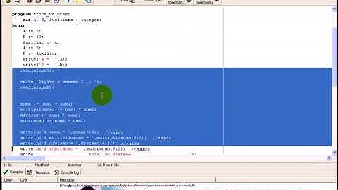 Algorítmo e lógica de programação aula 26