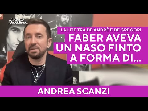 Scanzi racconta la "lite" tra De André e De Gregori: "Faber indossava una maschera..."