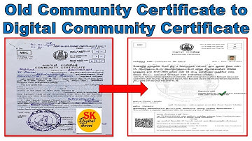 Old Community Certificate to Digital Community Certificate | Community certificate apply online 2025