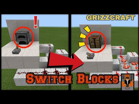 Minecraft Switch Block Switching Blocks in Minecraft - YouTube