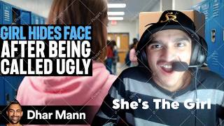 @DharMann | Girl Hides Face After Being CALLED UGLY (Reaction)