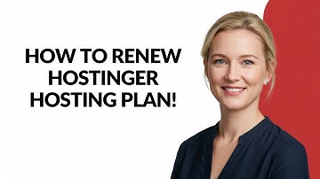 HOW TO RENEW HOSTINGER HOSTING PLAN! - Julia