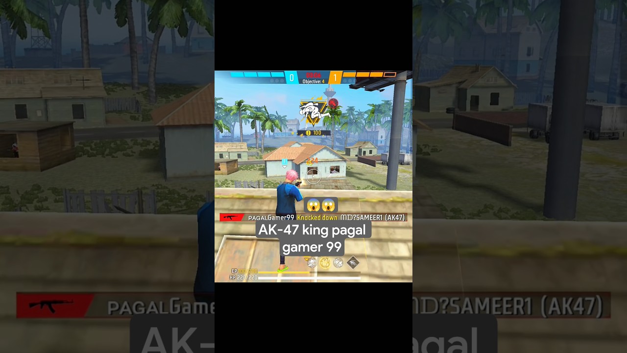 AK 47 king pagal gamer 99🥶☠️☠️