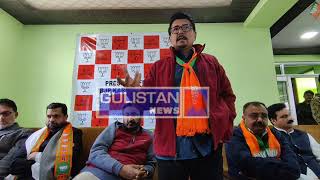 Tashi Gyalson  BJP Candidate ladakh Visits kargil