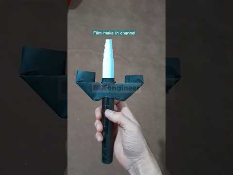Making A Folding Sword With Paper Sword Diy Origami Retractablesword