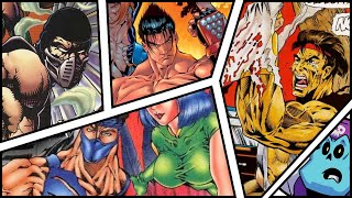 The unhinged world of 90's fighting game comic books