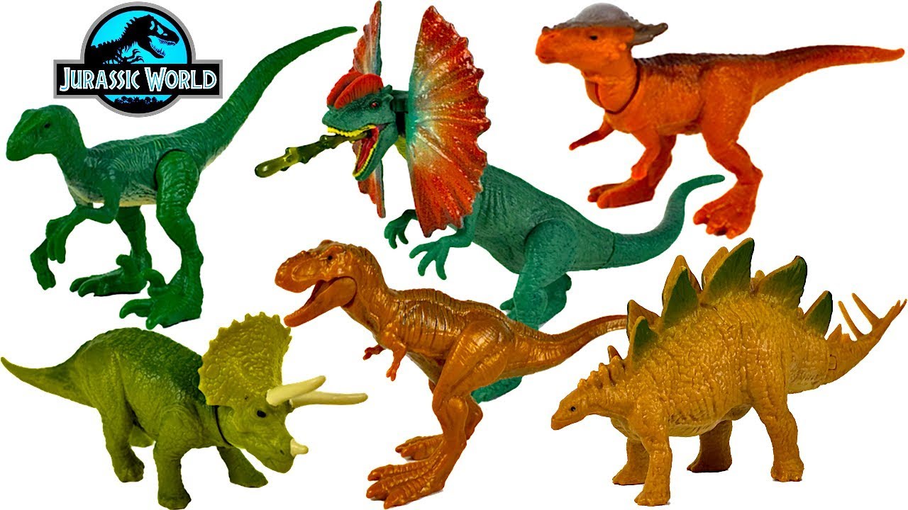Jurassic World 2 Mini Action Dinos Indominus Rex Indoraptor Dilophosaurus Tv Movie Video Game Action Figures