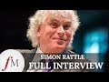 Simon Rattle | Full interview with Catherine Bott | Classic FM