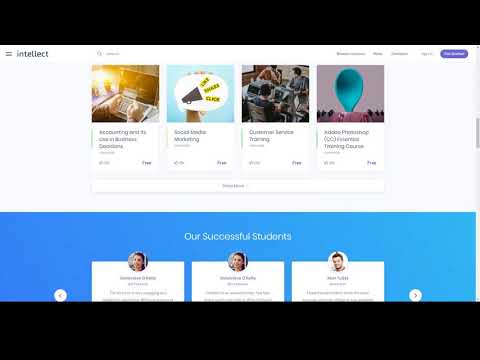 Intellect - Education WordPress Theme training learning Mio