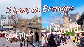 Brittany. Saint-Malo and Dinard I France Vlog 2024