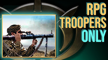 Kunnen alleen RPG-soldaten een brute AI verslaan? - C&C Generals: Single Unit Challenge