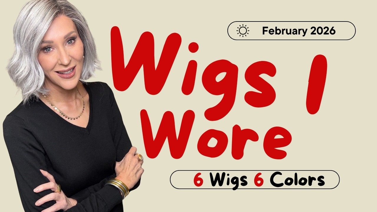 6 париков, которые я носила в феврале | 6 цветов | 5 брендов | Почему эти парики были моими любим...