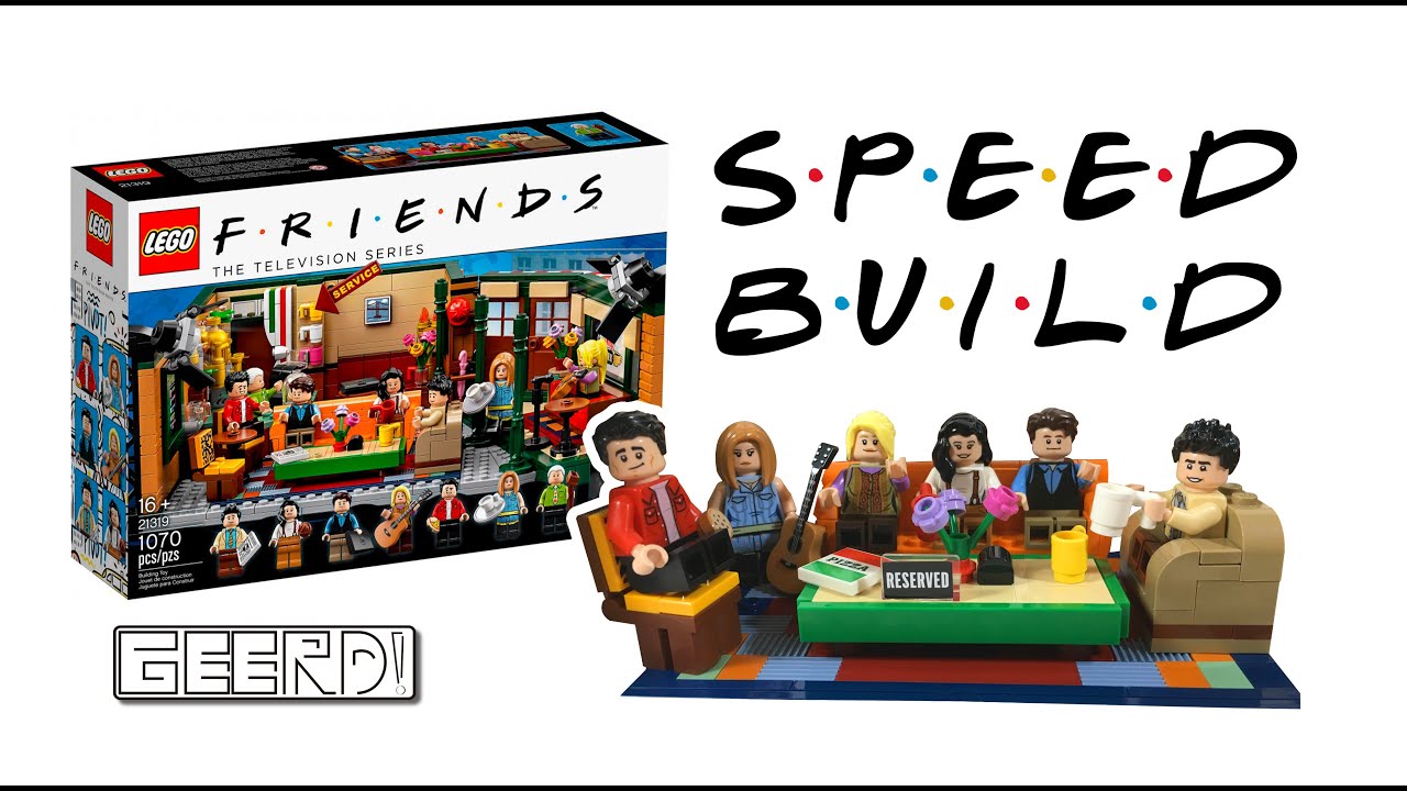 Lego Friends TV set - Speed Build - GEERD! - YouTube