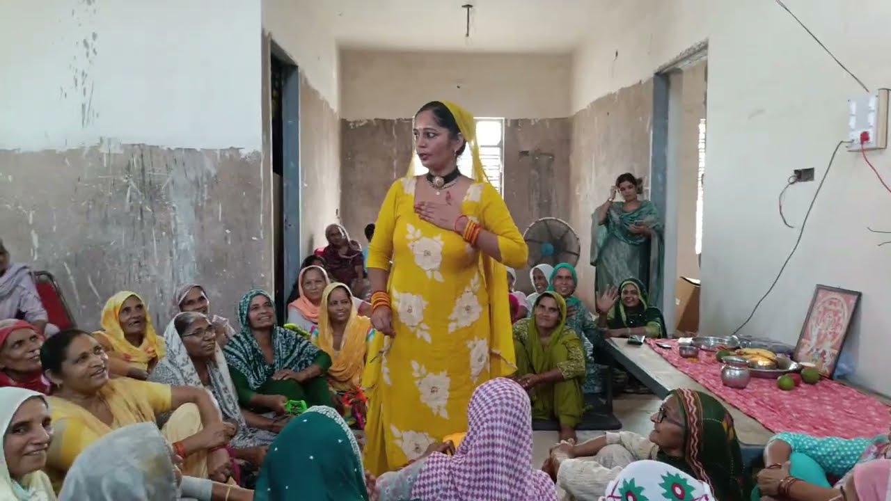 गांव सुरखपुर मे भजन के चाला पाड़ दिया और काकी-ताई हँसी नही रोक पाई कमाल कर दियाM-9518130991🙏🌹👍🌷👌🌹