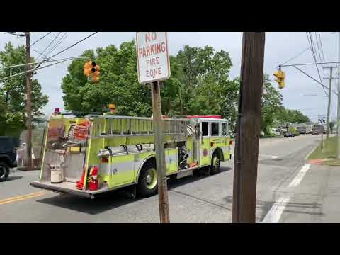 Hackensack Fire Department Engine 3 Responding
