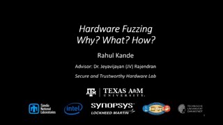 Hardware Fuzzing to Secure Modern Hardware