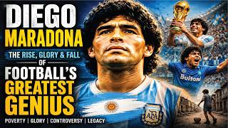 Diego Maradona: The Rise, Glory & Fall of Football's Greatest Genius