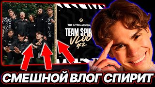 NIX СМОТРИТ ВЛОГ TEAM SPIRIT THE INTERNATIONAL 12 VLOG 2